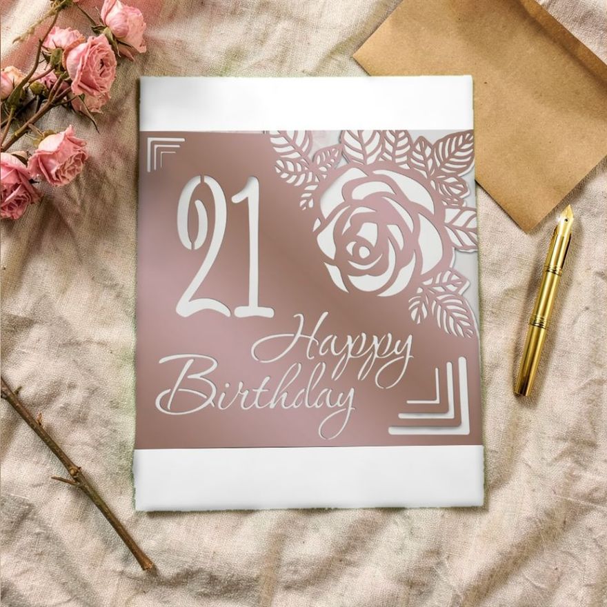 Happy Birthday Card SVG Bundle